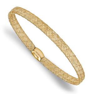 Diagonal Striped Stretch Bangle 