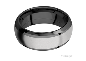 Zirconium Wedding Band ZC9FGE15/CF