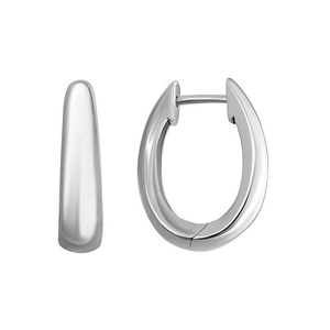 Sterling Silver Huggie Earrings
